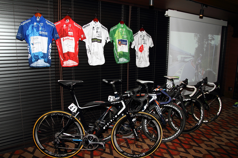長澤レーシング自転車スタンドTour of Japan帯同 実使用 TOJで日本人最高位！チャンピオンシステム 西薗 良太 インタビュー