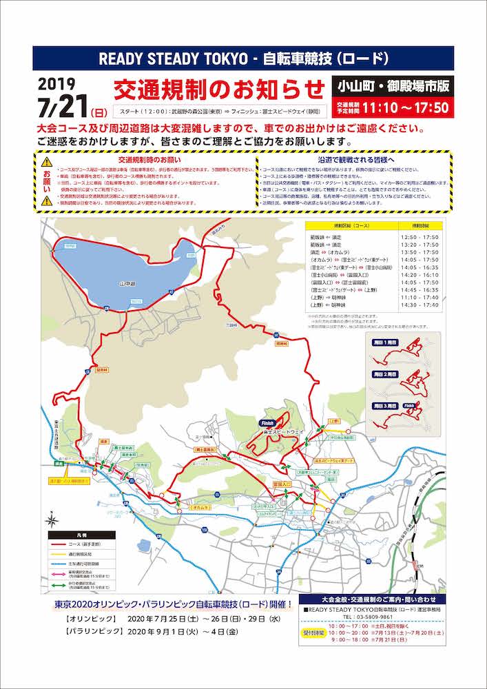 五輪 自転車 コース 詳細 町田市