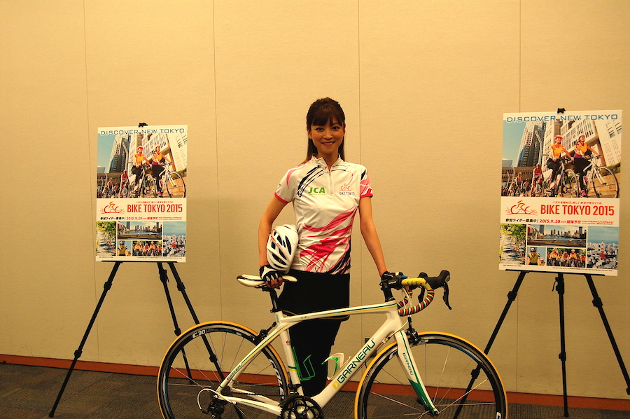日本サイクリング協会が吉澤ひとみさんを親善大使に任命 サイクルスポーツのニュース サイクルスポーツ Jp