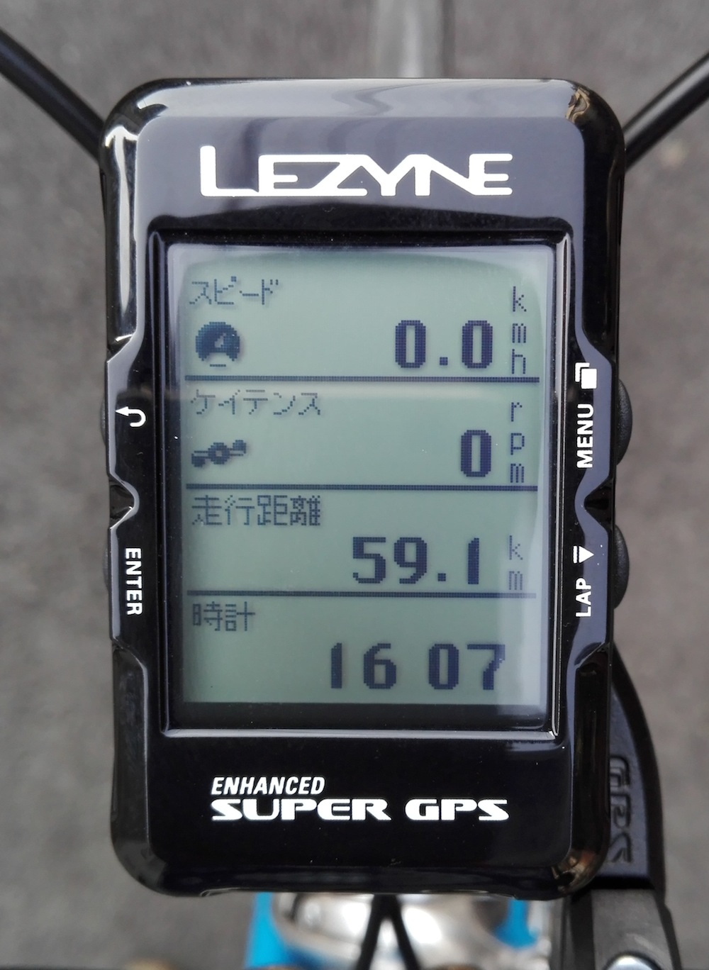 LEZYNE レザイン Super GPS サイコン ナビ