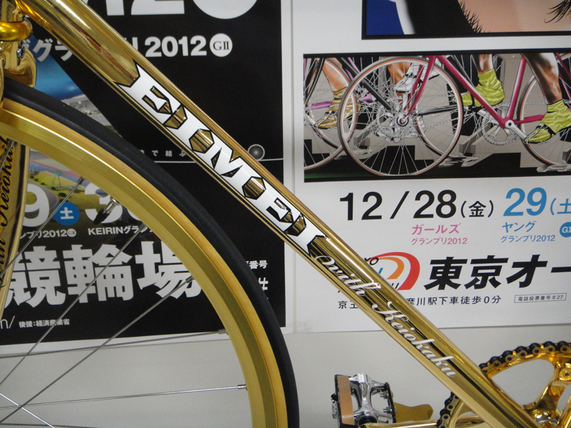 ピスト 競輪 前後ホイール 車輪 X-KEYMET(KINLIN) ピンク 傷有 ピスト