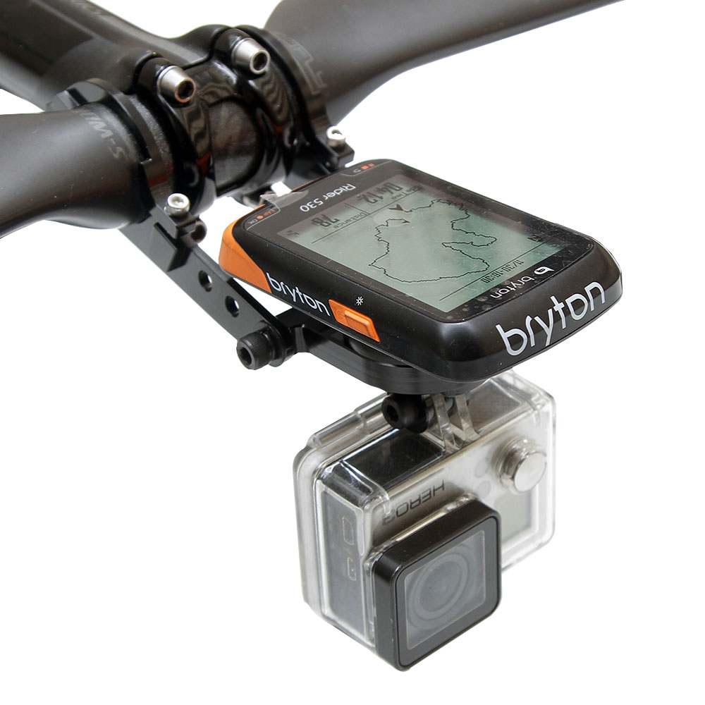 ふるさと割 サイクルコンピューターマウント 汎用 サイコン 互換 代替品 自転車 GoPro 
