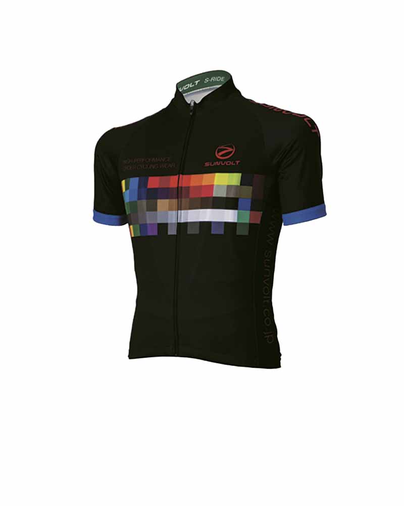 SUNVOLT サンボルト ジャージ & ビブ セットM ボルドー/ブラック