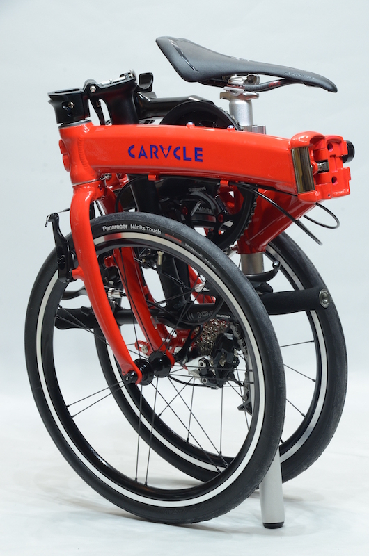 世界最小の折りたたみ自転車「カラクル-S」に歴代最軽量モデル登場