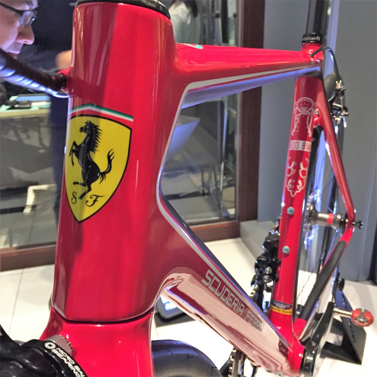 取引完了】自転車 Ferrari(フェラーリ) C7021 Tourney - ロードバイク