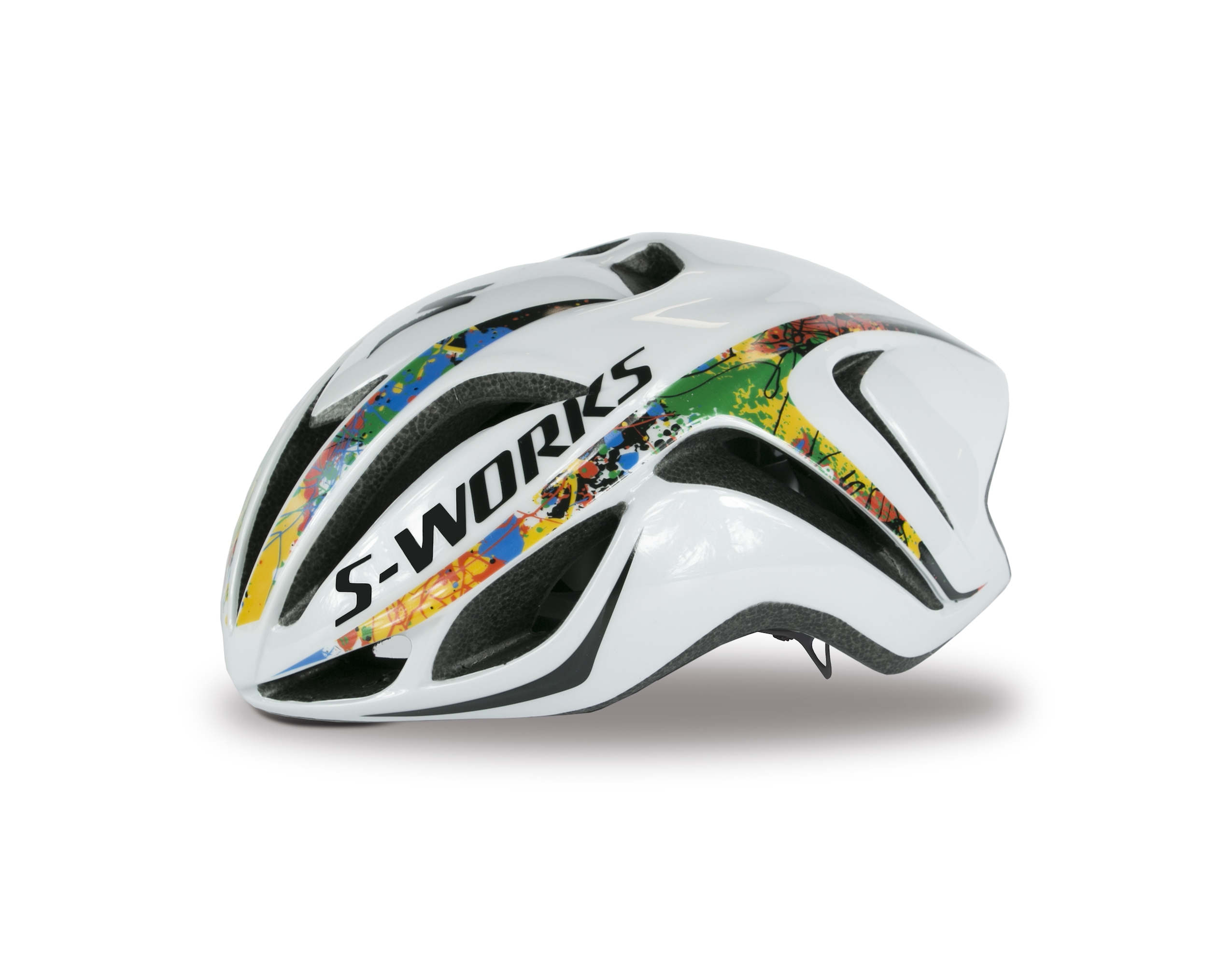 スペシャライズド S-Works Evade II アジアフィット Lサイズ S-WORKS EVADE 3 HELMET CE BLK ROUND L(Round L (58-62cm