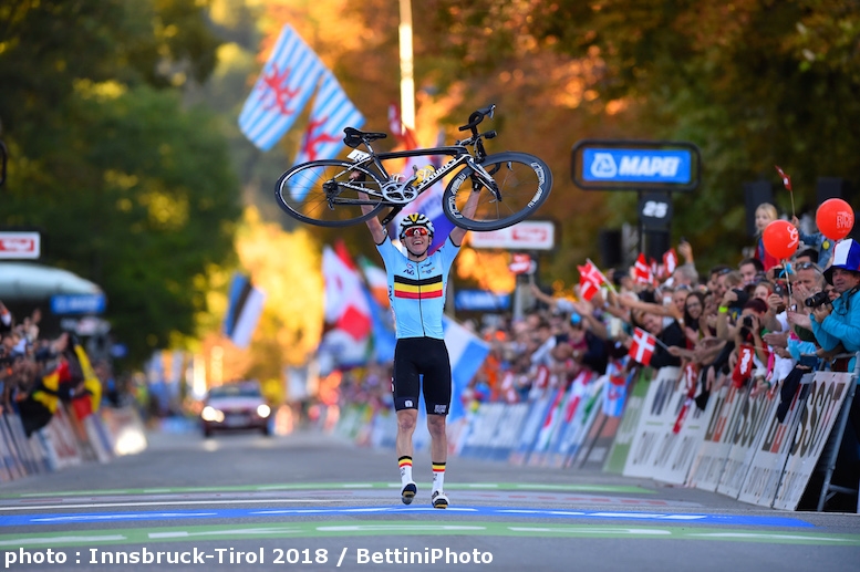 18ｕｃｉロード世界選手権 ロードレース男子ジュニアはエベネプール 女子ジュニアはスティッゲルが優勝 サイクルスポーツのニュース サイクルスポーツ Jp