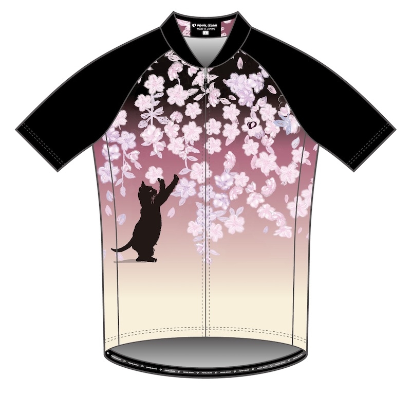 パールイズミ 2019春夏「桜と猫」限定サイクルジャージ発売 サイクル