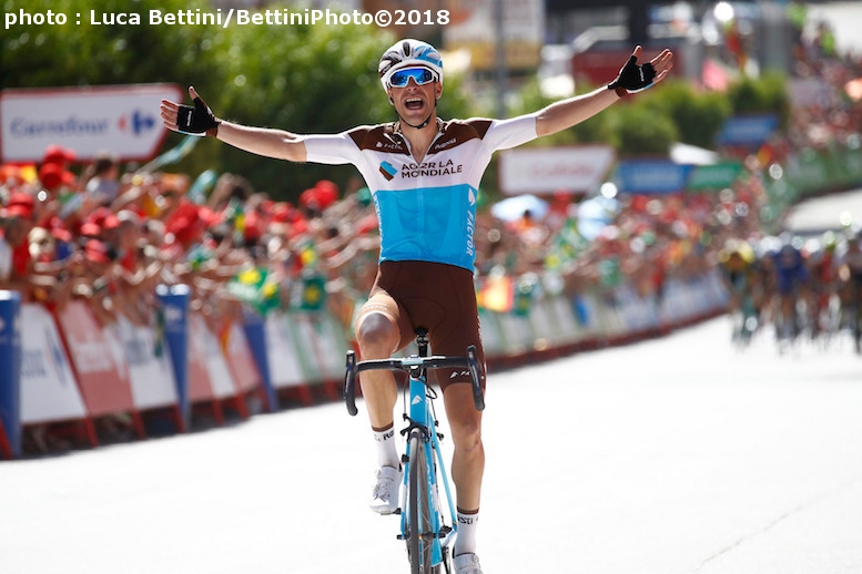 ブエルタ・ア・エスパーニャ2018 第7ステージはフランスのガロパンが独走で区間初優勝 サイクルスポーツのニュース サイクルスポーツ.jp