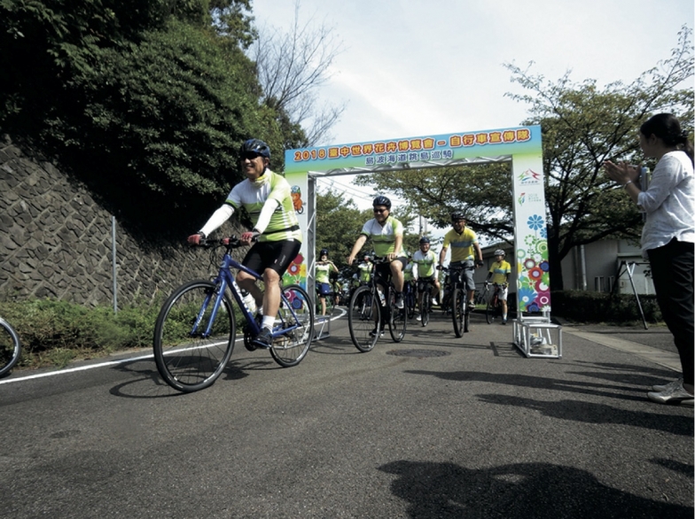 来島海峡大橋の四国側にある糸山サイクリングターミナルが、この日のスタート地点。