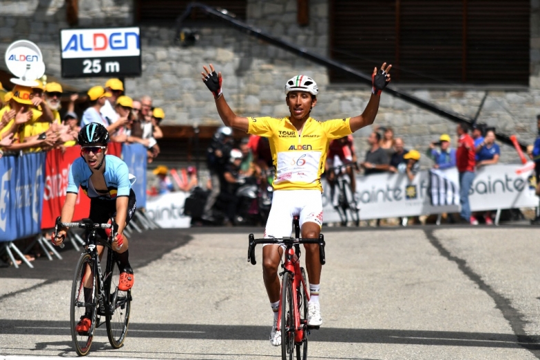 ステージ２連勝のエガン・ベルナル（photo：Le Tour del'Avenir）