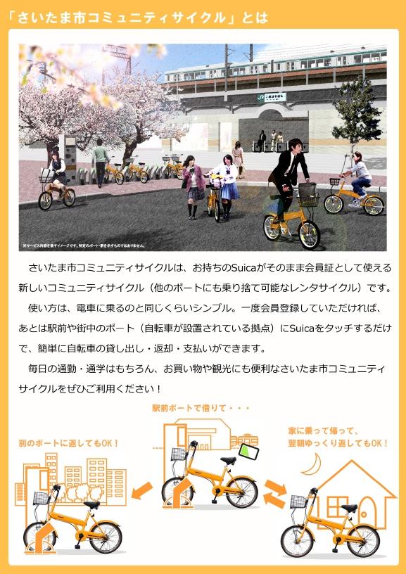 与野本町駅 自転車 一時置き