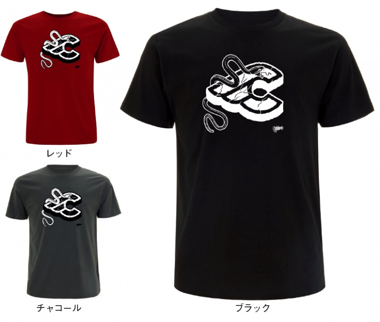 Mike Giant Tシャツ（カラー:ブラック・チャコール・レッド　サイズ:S・M・L・XL）