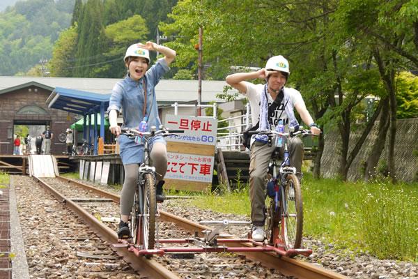 廃線活用の レールバイク が新区間追加へ 岐阜 神岡で サイクルスポーツのニュース サイクルスポーツ Jp