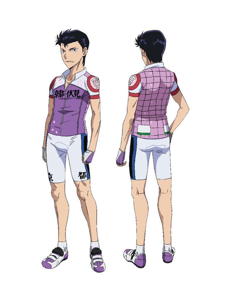 劇場版 弱虫ペダル』 劇場版キャラクター設定画、京都伏見高校