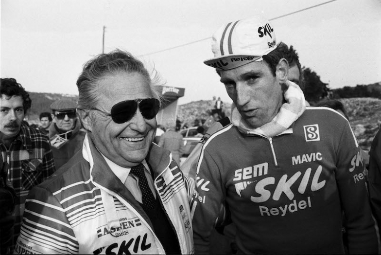 ショーン・ケリー（写真右）18年間のキャリアの中で193という驚くべき勝利数を獲得した自転車競技のレジェンド。そのキャリアのほとんどを通じてマヴィックのホイールとギアを使用した