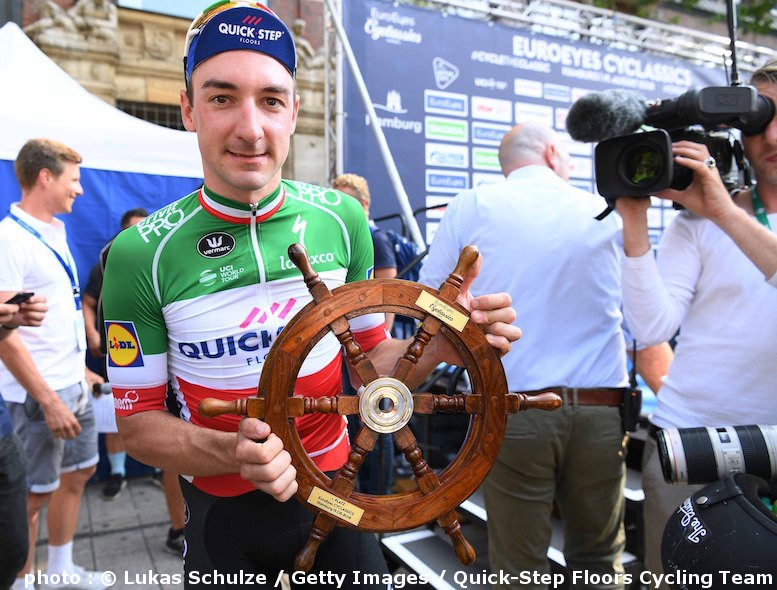 サイクラシックスを連覇したヴィヴィアーニ (photo : © Lukas Schulze / Getty Images / Quick-Step Floors Cycling Team)