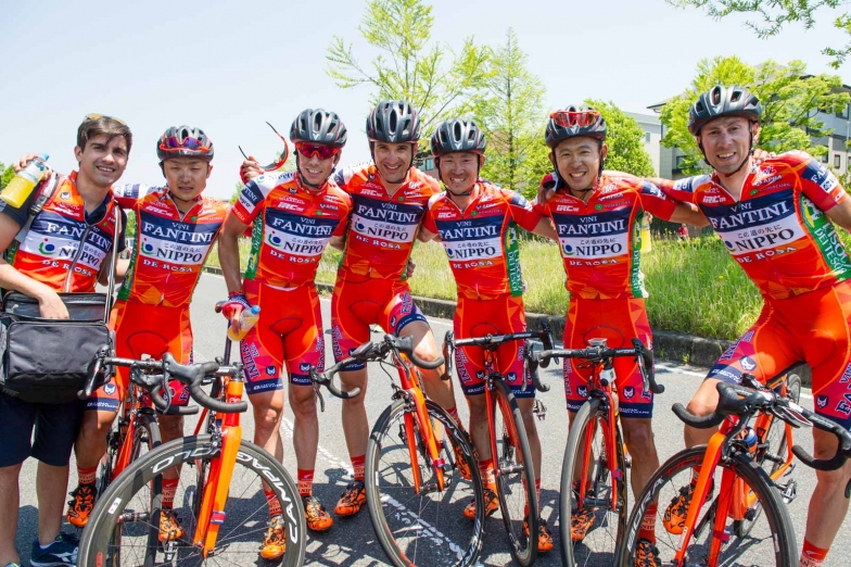 NIPPO ヴィーニファンティーニ サイクルロードレースジャージ