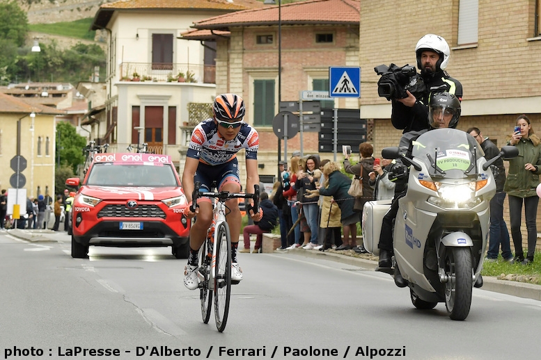 第3ステージで144km逃げ続けたNIPPO・ヴィーニファンティーニ・ファイザネの初山