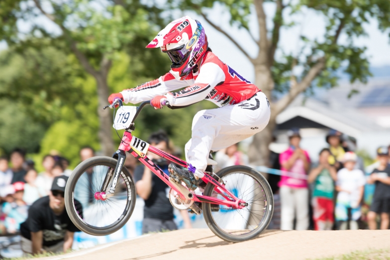 全日本BMX選手権 TT 女子エリートは瀬古遥加が優勝