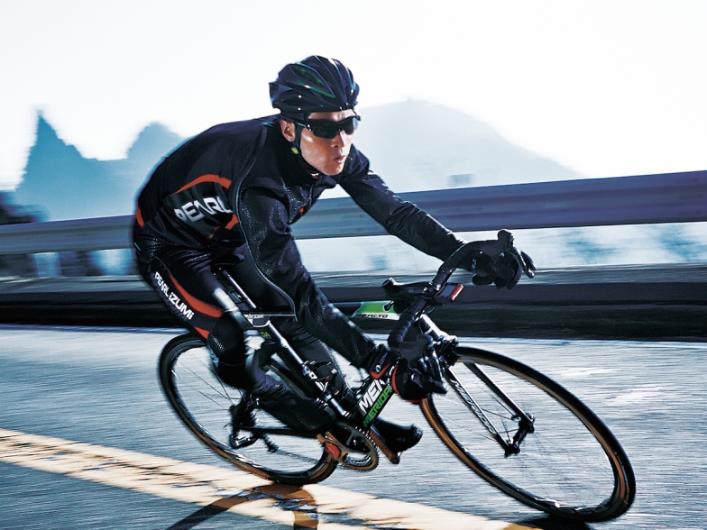 PEARL IZUMI サイクルジャケット 黒 赤 パールイズミ PEARL IZUMI