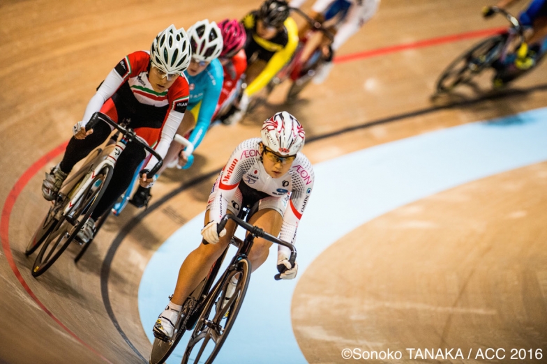 エリート女子スクラッチ優勝の梶原悠未