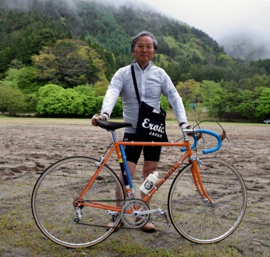 上野修一さんのコンクール優勝自転車