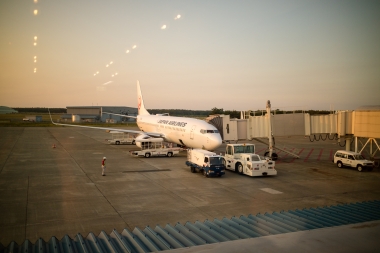 東京への帰路ももちろんJALでひとっ飛び。羽田空港から三沢空港へは１日３往復就航しており、柔軟なスケジュール調整が可能だ