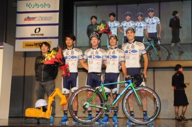 キナンサイクリングチーム（日本）は伊丹健治が引退レースになる