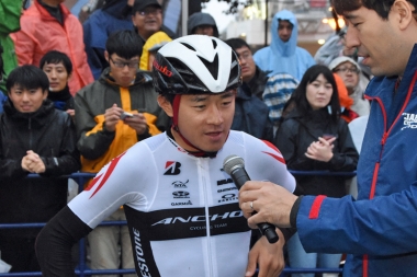 ４周回目のスプリント賞を獲得した鈴木龍