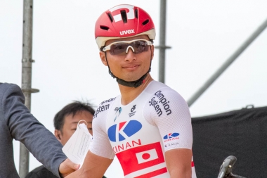 ロード全日本チャンピオンの山本元喜選手