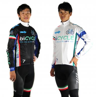 7ITA biCYCLE Jacket（Black, White）2万3000円（税抜）