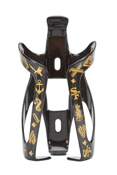 CARBON BOTTLE CAGE MIKE GIANT GOLD 5300円（税抜）