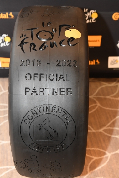 コンチネンタルタイヤは2018〜2022年、ツール・ド・フランスのオフィシャルパートナーを務める