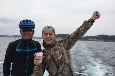 江ノ島や伊豆大島を眺つつのクルージングは爽快！