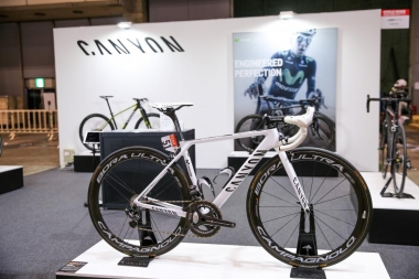 昨年の展示バイク、ツール・ド・フランス2015 新人賞ナイロ・キンタナ選手の実車   Copyright: Canyon Bicycles