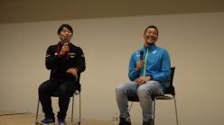 トレックジャパン・野口さんと田山選手によるトークショー
