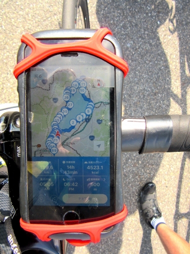 スマートフォン・タブレット向けサイクリングアプリ『BIWAICHI Cycling Navi』でさまざまなスポットを確認できる