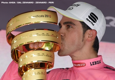 昨年のジロ・デ・イタリアはスペインのアルベルト・コンタドール（ティンコフ）が優勝した