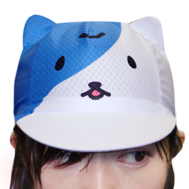 ウエイブワン『ニャりきりキャップ』名古屋サイクルトレンドで