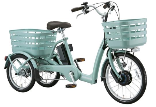 ブリヂストンサイクルのシニア向け電動アシスト自転車